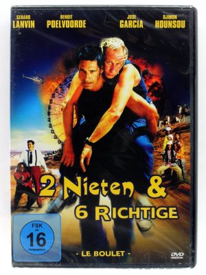 2 Nieten & 6 Richtige - Lottogewinn ja, aber im Knast - frz. Komödie - Gerard Lanvin, Benoit Poelvoorde, Djimon Hounsou