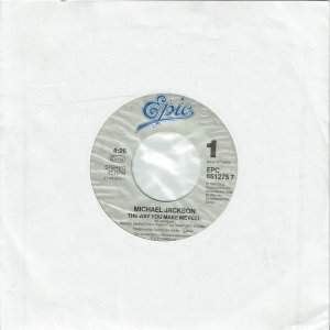 gebrauchter Tonträger – Michael Jackson – The Way You Make Me Feel (45 rpm 7" Vinyl-Single)