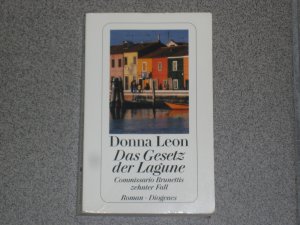 gebrauchtes Buch – Donna Leon – Das Gesetz der Lagune - Commissario Brunettis zehnter Fall