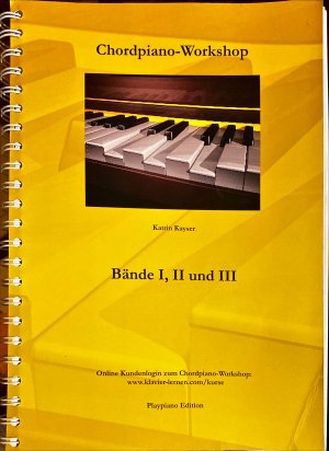 Chordpiano-Workshop Bände I, II und III