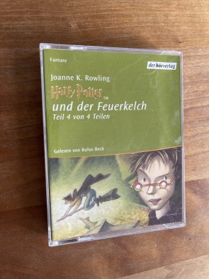 gebrauchtes Hörbuch – Joanne K. Rowling – Harry Potter und der Feuerkelch – Teil 4 von 4