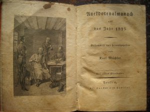 Anekdotenalmanach auf das Jahr 1825