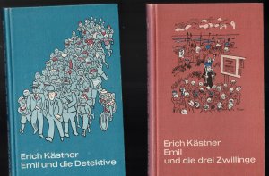 antiquarisches Buch – Erich Kästner – 3 x Erich Kästner: Emil und die.../ Emil und die drei Zwillinge/Pünktchen und Anton / alle Dt. Buch-Gemeinsch.