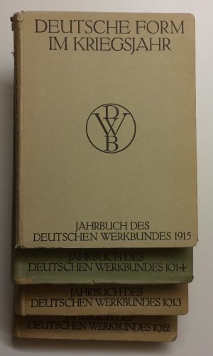 4 Ausgaben komplett Duchgeistigung Deutsche Arbeit-Industrie und Handel - Verkehr - Form im Kriegsjahr