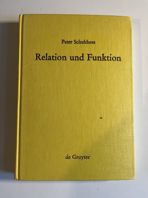 Relation und Funktion - Eine systematische und entwicklungsgeschichtliche Untersuchung zur theoretischen Philosophie Kants