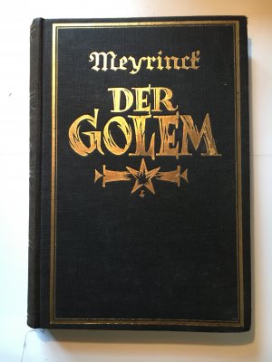 antiquarisches Buch – Gustav Meyrink – Der Golem