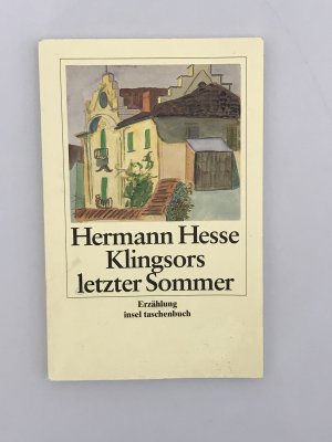 gebrauchtes Buch – Hermann Hesse – Klingsors letzter Sommer