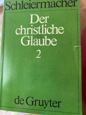 Der christliche Glaube nach den Grundsätzen der evangelischen Kirche im Zusammenhange dargestellt