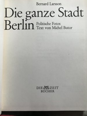 Die ganze Stadt Berlin