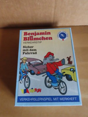 gebrauchtes Spiel – Benjamin Blümchen Verhehrstip /Sicher mit dem Fahrrad--Verkehslernspiel mit Merkheft