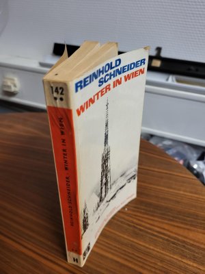 antiquarisches Buch – Reinhold Schneidr – Winter in Wien