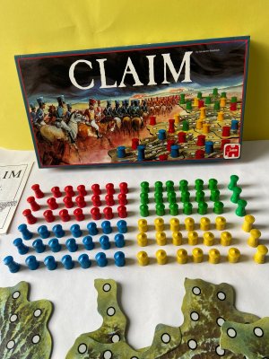 gebrauchtes Spiel – Claim - Strategie Spiel - Jumbo Art Nr 387