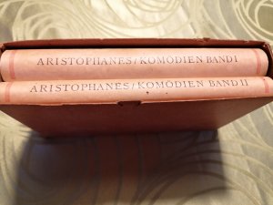 Die Komödien des Aristophanes. 2 Bände [Gebundene Ausgabe] Seeger, Ludwig (Hrsg.)