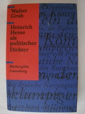 Heinrich Heine als politischer Dichter. (ISBN 9780972252225)