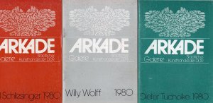 gebrauchtes Buch – Klaus Werner – Arkade  6 Ausstellungen 1980/81