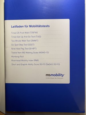 gebrauchtes Buch – msmobility – Leitfaden für Mobilitätstests