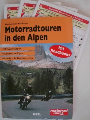 gebrauchtes Buch – Eberhard von Puttkamer – Motorradtouren in den Alpen.