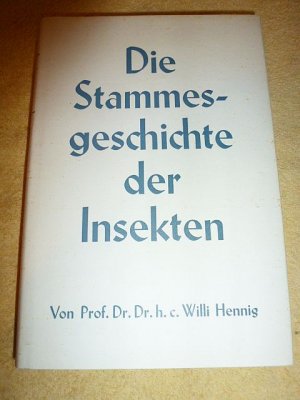 Die Stammesgeschichte der Insekten