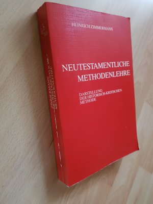 antiquarisches Buch – Heinrich Zimmermann – Neutestamentliche Methodenlehre