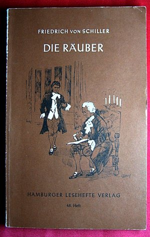 gebrauchtes Buch – Schiller, Friedrich von – DIE RÄUBER , Ein Schauspiel