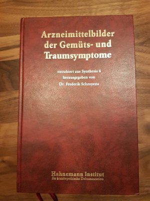 Arzneimittelbilder der Gemüts- und Traumsymptome