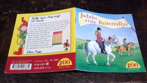 Judiths erste Reiterrallye - Pixi Bücher 1454, Pixi-Serie 163. Mini-Buch