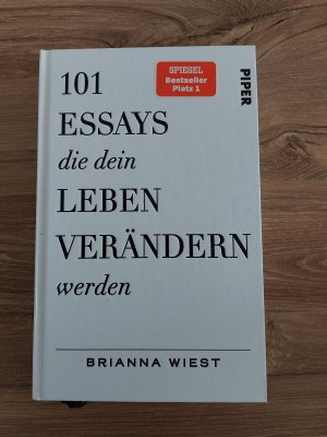 gebrauchtes Buch – Brianna Wiest – 101 Essays, die dein Leben verändern werden