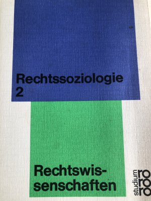 Rechtssoziologie 2.