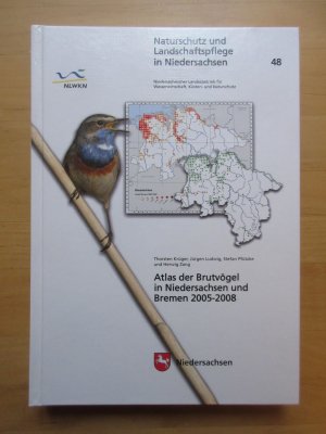 gebrauchtes Buch – Thorsten Krüger – Atlas der Brutvögel in Niedersachsen und Bremen 2005-2008. Naturschutz und Landschaftsplege in Niedersachsen 48