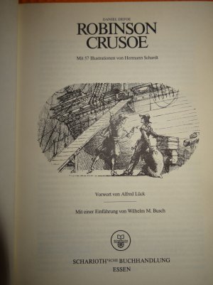 gebrauchtes Buch – Daniel Defoe – Robinson Crusoe.