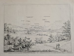 Salzburg von der Nord-Seite genommen von einer Anhöhe vor Maria Plain