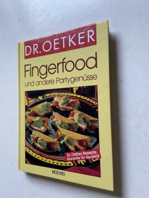 gebrauchtes Buch – Oetker – Fingerfood und andere Partygenüsse