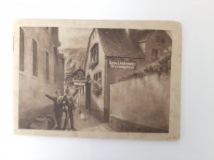 gebrauchtes Buch – Lindenwirt - Drosselgasse Rüdesheim – Beim Lindenwirt - Drosselgasse - Werbebroschüre mit Liedtexten und zahlreichen Fotos