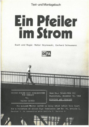 gebrauchtes Buch – HEYNOWSKI & SCHEUMANN – Ein Pfeiler im Strom - Text- und Montagebuch von HEYNOWSKI & SCHEUMANN