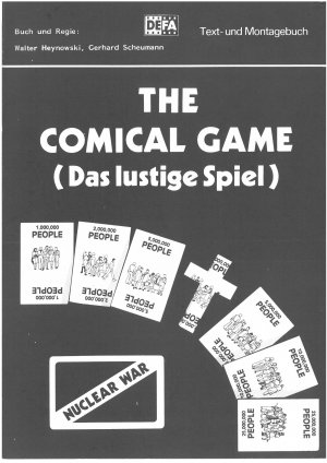 gebrauchtes Buch – Heynowski, Walter & Scheumann – "The Comical Game (Das lustige Spiel)" - Text- und Montagebuch