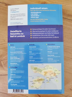 gebrauchtes Buch – Beigott, Susanne; Braun – Bali & Lombok - Reisehandbuch mit vielen praktischen Tipps.