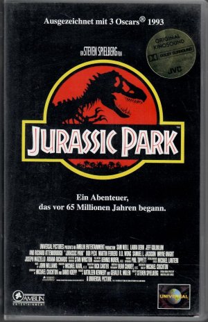 gebrauchter Film – Steven Spielberg – Jurassic Park. Ein Abenteuer, das vor 65 Millionen Jahren begann.