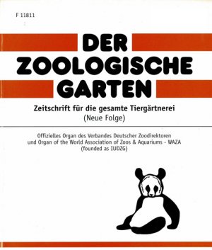 „Der Zoologische Garten, Band 70, 2000, Heft 16 (Beiträge …“ Buch