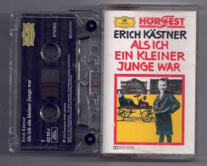 gebrauchtes Hörbuch – Erich Kästner – Als ich ein kleiner Junge war - MC