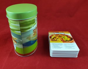 15-Minuten-Gerichte: 50 Rezepte (Dose als Rezeptbox)