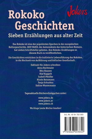 gebrauchtes Buch – Olaf Kappelt  – Rokoko Geschichten