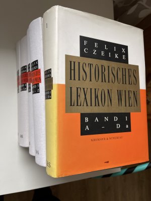 Historisches Lexikon Wien (1.Auflage), 5 Bände