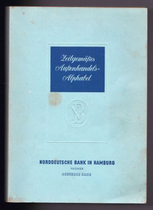 "Zeitgemäßes Außenhandels-Alphabet" Sam. Lucas 1952