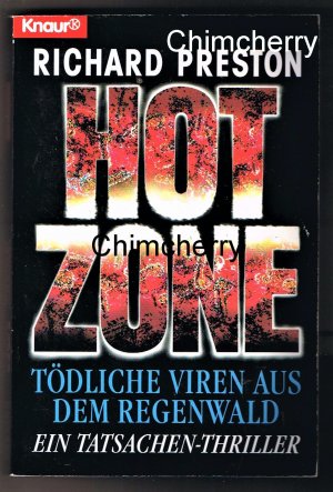 gebrauchtes Buch – Richard Preston – Hot Zone. Tödliche Viren aus dem Regenwald