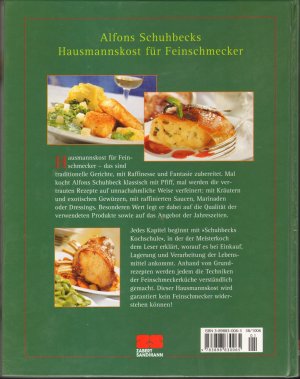 gebrauchtes Buch – Alfons Schuhbeck – Hausmannskost für Feinschmecker