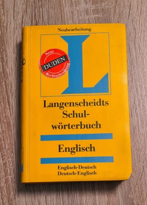 gebrauchtes Buch – Holger Freese, Helga Krüger – Langenscheidts Schulwörterbuch Englisch