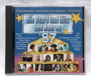 gebrauchter Tonträger – Various - Die Stars und Hits des Jahres '87 Compilation vg+/vg+ – Die Stars und Hits des Jahres '87 Compilation vg+/vg+