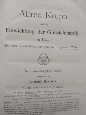 Alfred Krupp und die Entwicklung der Gußstahlfabrik zu Essen