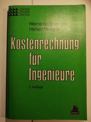 Kostenrechnung für Ingenieure