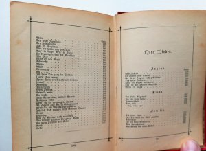 antiquarisches Buch – Gustav von Boddien – Lieder Neue Lieder vermehrte zweite Auflage Stillersche Hofbuchhandlung